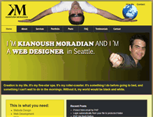 Tablet Screenshot of kianoushm.com